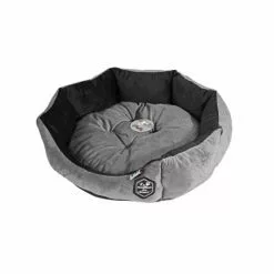 Tout neuf 😀 Paris prix Lot de 2 Coussins Chien & Chat "Patchy" 60cm Gris ⌛ -Bon plan Animalerie 3526781041577 2