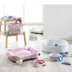 De gros 😉 Paris prix Coussin pour Chien & Chat "Puppy" 58cm Rose Poudré 😀 -Bon plan Animalerie 3526781201223 5