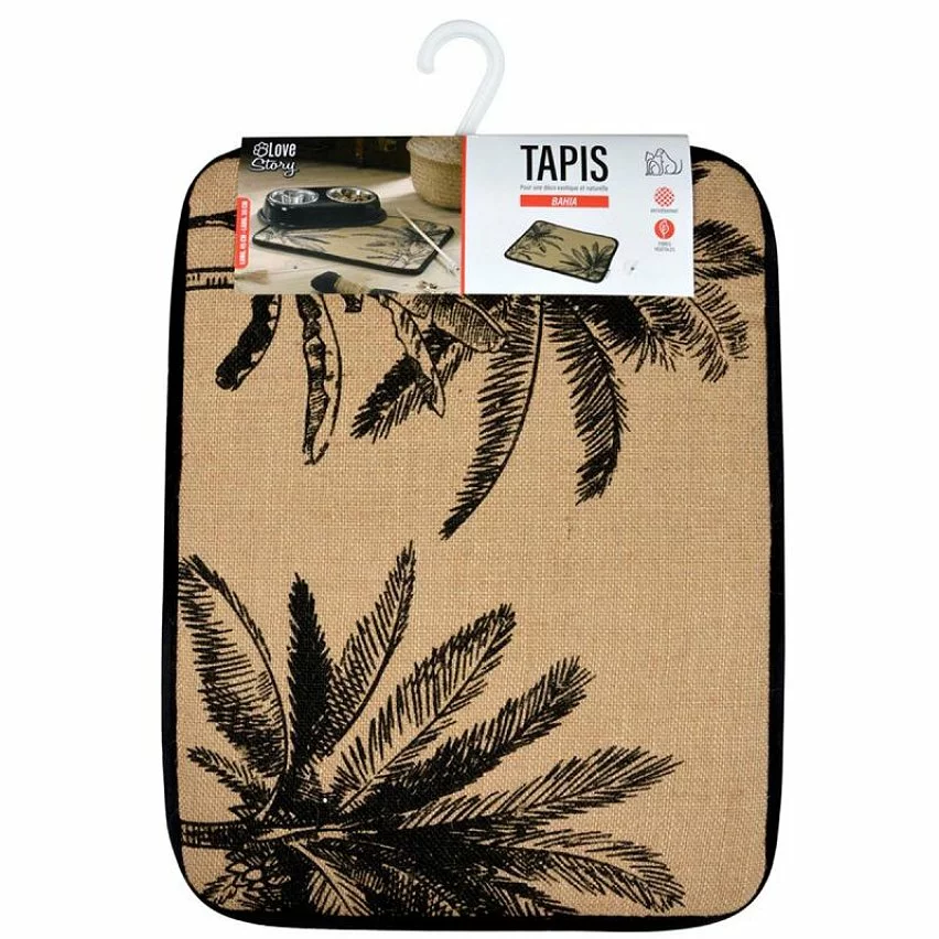 Coupon 🔔 Paris prix Tapis de Repas pour Animaux "Bahia" 45cm Beige ❤️ 7 Coupon 🔔 Paris prix Tapis de Repas pour Animaux "Bahia" 45cm Beige ❤️ – Image 5