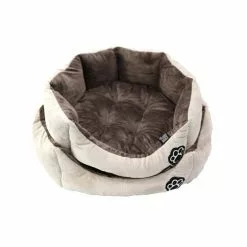 Coupon 🎉 Paris prix Lot de 2 Coussins Chien & Chat "Patchy" 60cm Noisette 🎁