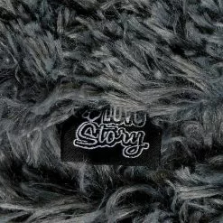 Acheter ❤️ Paris prix Coussin pour Chien & Chat "Fluffy" 80cm Anthracite 🔔 -Bon plan Animalerie 3574380624066 3
