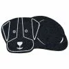 Meilleure affaire 🔔 Paris prix Tapis de Repas pour Chien "Feutrine" 60cm Noir 😍 -Bon plan Animalerie 3574380629665 1