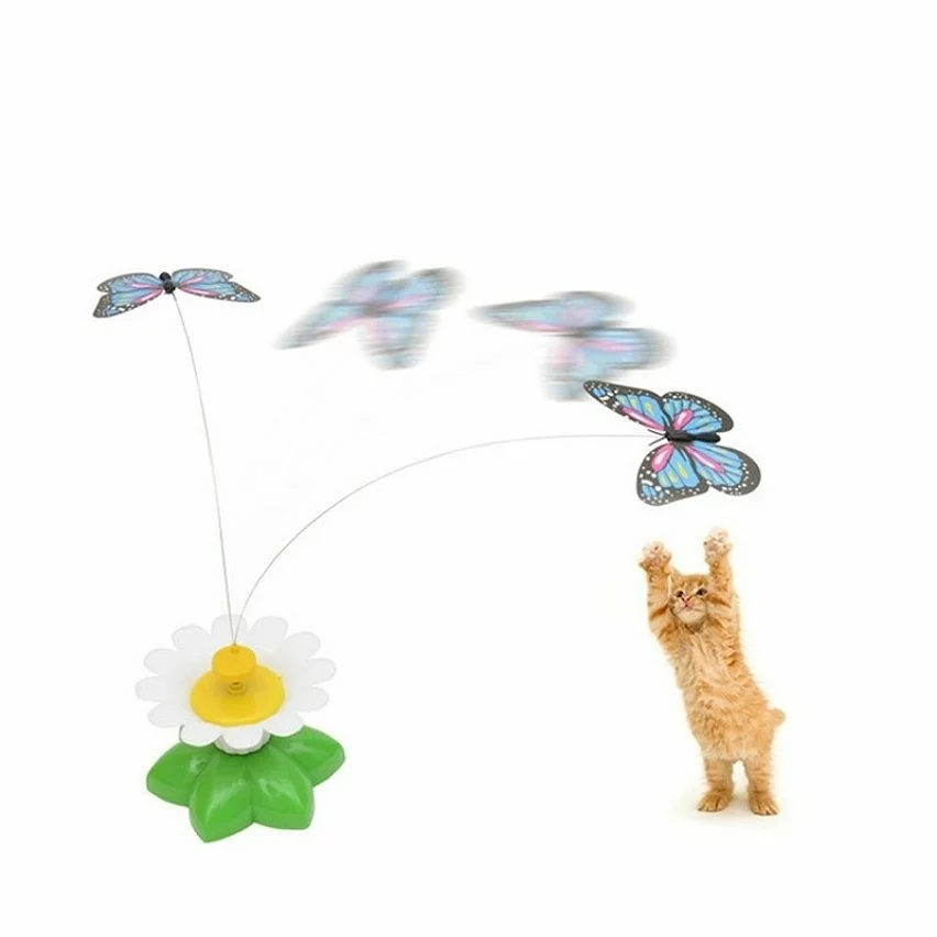 Le moins cher 🔥 Wewoo Jouet pour Animaux chat Pet Papillon électrique volant autour du Animal de compagnie Flower 🔔 3 Le moins cher 🔥 Wewoo Jouet pour Animaux chat Pet Papillon électrique volant autour du Animal de compagnie Flower 🔔