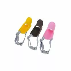 Tout neuf 💯 Wewoo Muselières chien café pour de compagnie, Taille: M Mignon Canard Mouth Shape Silicone Museau ❤️ -Bon plan Animalerie 3615610834128 4