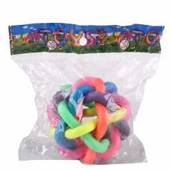 Bon marché 💯 Wewoo Jouet pour Animaux d'animal familier coloré de boule de Bell de style d'armure d'amusement, taille: M 7.5 * 7.5 * 7.5cm ✔️ -Bon plan Animalerie 3615610838935 4