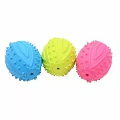 Offres 😍 Wewoo Jouet pour Animaux le jeu de molaire d'animal familier, livraison aléatoire de couleur, taille: 9.0x6.5cm Mâchoire en caoutchouc de forme de boule de 🥰 12 Offres 😍 Wewoo Jouet pour Animaux le jeu de molaire d'animal familier, livraison aléatoire de couleur, taille: 9.0x6.5cm Mâchoire en caoutchouc de forme de boule de 🥰 -Bon plan Animalerie 3615611051951 5