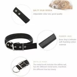 De gros 🔔 Wewoo Collier Chien & Chat bleu pour Animal de compagnie Neck Strap Neckband Chats Chiens Colliers, 3cm x 47cm de Colliers Pet Mousse Coton Polyester ✔️ 11 De gros 🔔 Wewoo Collier Chien & Chat bleu pour Animal de compagnie Neck Strap Neckband Chats Chiens Colliers, 3cm x 47cm de Colliers Pet Mousse Coton Polyester ✔️ -Bon plan Animalerie 3615611065224 3 4