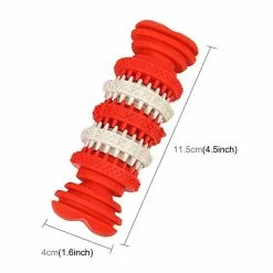 Nouveau 👍 Wewoo Jouet pour Animaux rouge chien domestiques Nettoyage de dents Jouets à mâcher en caoutchouc souple non toxique, petite taille, longueur: 12 cm 😉 8 Nouveau 👍 Wewoo Jouet pour Animaux rouge chien domestiques Nettoyage de dents Jouets à mâcher en caoutchouc souple non toxique, petite taille, longueur: 12 cm 😉 -Bon plan Animalerie 3615611127793 2