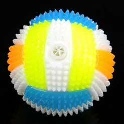 Meilleure affaire 🥰 Wewoo Jouet pour Animaux les familiers Couleur Pet Boules de de chien Animal de compagnie Flashing Ball Glowing élastique de balle en caoutchouc Acoustique 🧨 -Bon plan Animalerie 3615611133718 4