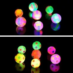 Meilleure affaire 🥰 Wewoo Jouet pour Animaux les familiers Couleur Pet Boules de de chien Animal de compagnie Flashing Ball Glowing élastique de balle en caoutchouc Acoustique 🧨 -Bon plan Animalerie 3615611133718 6