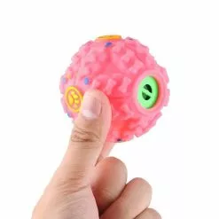 Vente flash 🥰 Wewoo Jouet pour Animaux rose domestiques Squeaky Giggle Quack Sound Training Toy Chew Ball, Taille: S, Ball Diamètre: 7cm Distributeur d'aliments 🎁 -Bon plan Animalerie 3615611137976 5