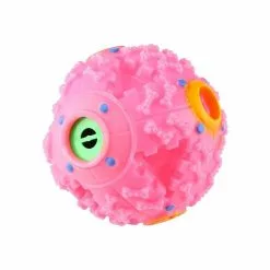 Coupon ⌛ Wewoo Jouet pour Animaux rose familiers Squeaky Giggle Charlatan son d'entraînement à mâcher Ball, Taille: M, Ball Diamètre: 9.2cm Distributeur d'aliments ✔️ -Bon plan Animalerie 3615611137983 3