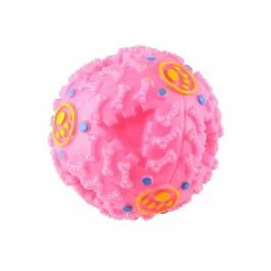 Coupon ⌛ Wewoo Jouet pour Animaux rose familiers Squeaky Giggle Charlatan son d'entraînement à mâcher Ball, Taille: M, Ball Diamètre: 9.2cm Distributeur d'aliments ✔️ -Bon plan Animalerie 3615611137983 4