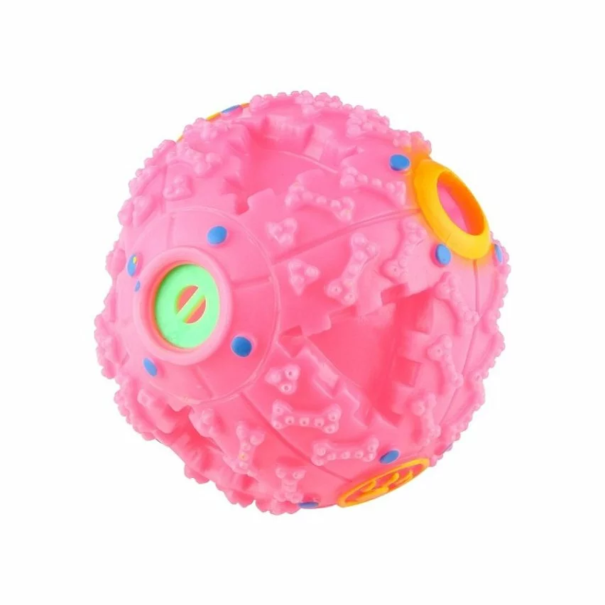 Acheter 🎉 Wewoo Jouet pour Animaux rose de compagnie Squeaky Giggle Charlatan son d'entraînement à mâcher Ball, Taille: L, Ball Diamètre: 11,5 cm Distributeur d'alim ❤️ 5 Acheter 🎉 Wewoo Jouet pour Animaux rose de compagnie Squeaky Giggle Charlatan son d'entraînement à mâcher Ball, Taille: L, Ball Diamètre: 11,5 cm Distributeur d'alim ❤️ – Image 3