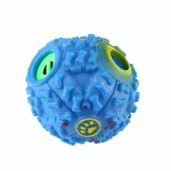 Vente flash ❤️ Wewoo Jouet pour Animaux bleu de compagnie Squeaky Giggle Quack Sound Training Toy Chew Ball, Taille: S, Ball Diamètre: 7cm Distributeur d'aliments ❤️ -Bon plan Animalerie 3615611138201 3