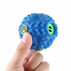 Vente flash ❤️ Wewoo Jouet pour Animaux bleu de compagnie Squeaky Giggle Quack Sound Training Toy Chew Ball, Taille: S, Ball Diamètre: 7cm Distributeur d'aliments ❤️ -Bon plan Animalerie 3615611138201 5