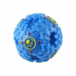 Le moins cher 👏 Wewoo Jouet pour Animaux bleu de compagnie Squeaky Giggle Quack Sound Training Toy Chew Ball, Taille: M, Ball Diamètre: 9.2cm Distributeur d'aliments 😉 -Bon plan Animalerie 3615611138218 4