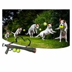 Les meilleures critiques de 😍 Wewoo Jouet pour Animaux de compagnie Toy Training Chien Lance Lanceur de tir à distance Speed Lance de Tennis, Taille: 52 * 19 * 9cm Fournitures 🔥 -Bon plan Animalerie 3615611145964 4