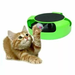 Meilleure vente 🥰 Wewoo Jouet pour Animaux Le plastique de chat d'approvisionnements d'animal familier attrapent les jouets interactifs de plate-forme de souris 🧨 -Bon plan Animalerie 3615611152726 5
