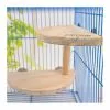Tout neuf 😉 Wewoo Jouet pour Animaux Animal de compagnie en bois deux couches Hamster Woodplate tremplin petits de pédale jouets Pet 🔥 -Bon plan Animalerie 3615611221927 1