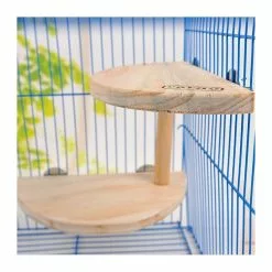 Tout neuf 😉 Wewoo Jouet pour Animaux Animal de compagnie en bois deux couches Hamster Woodplate tremplin petits de pédale jouets Pet 🔥