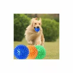 Vente flash 😀 Wewoo Jouet pour Animaux les grands animaux, petit, diamètre: 6,5 cm, livraison aléatoire de couleur de d'animal familier Hedgehog Ball Oren Retriever Mola 🎉