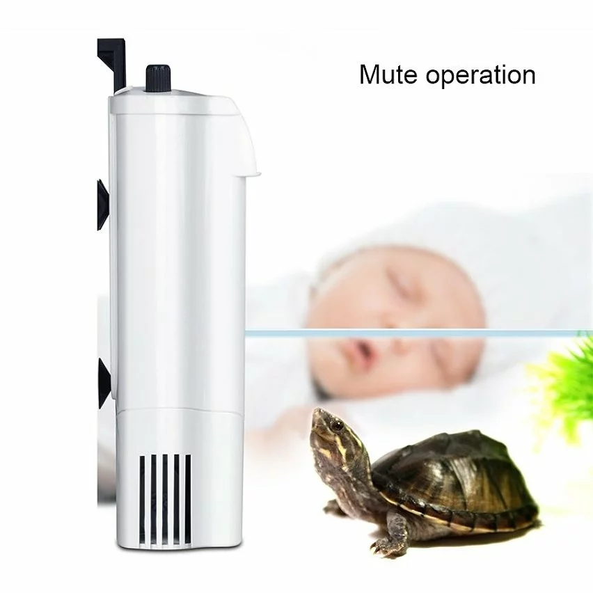 Offres 🥰 Filtre d'Aquarium 3W Waterfall style débit d'eau réglable eau peu profonde Aquarium Fish Tank purificateur silencieux, US Plug 🎉 7 Offres 🥰 Filtre d'Aquarium 3W Waterfall style débit d'eau réglable eau peu profonde Aquarium Fish Tank purificateur silencieux, US Plug 🎉 – Image 5