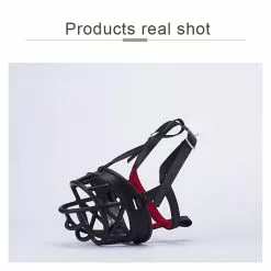 Le moins cher 👍 Wewoo Muselières chien noir Le museau de empêchent mordiller à mâcher et aboyer permet de boire de hacher, taille: 6.8 * 6.3 * 7.8cm 🎉 -Bon plan Animalerie 3615611777448 7