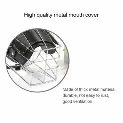 Tout neuf 🎉 Wewoo Muselières chien Cage en acier style panier fil museau protection muselière avec bracelet en cuir, taille: XL 🥰 12 Tout neuf 🎉 Wewoo Muselières chien Cage en acier style panier fil museau protection muselière avec bracelet en cuir, taille: XL 🥰 -Bon plan Animalerie 3615611794162 4