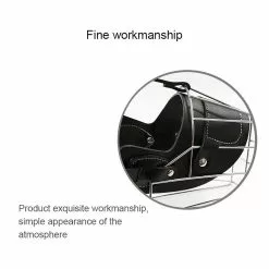 Meilleur prix 👏 Wewoo Muselières chien Cage en acier style panier fil museau protection couvrir avec bracelet en cuir, taille: L ⭐ -Bon plan Animalerie 3615611794162 7 1