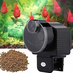 Meilleur prix 🧨 Distributeur automatique d'alimentation d'animal familier de réservoir d'aquarium capacité: 20-50g 🌟