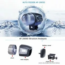 Les meilleures critiques de 🤩 Distributeur d'alimentation poisson Aquarium Numérique LCD Auto Alimentations minuterie Pet Capacité: 50-100g ⌛ -Bon plan Animalerie 3615611808456 7