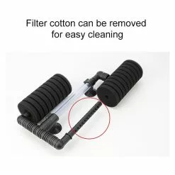 Coupon ⭐ Coton biochimique muet pneumatique double de mur de l'aquarium fixé au mur de 2 PCS 🔔 -Bon plan Animalerie 3615612070333 7 1