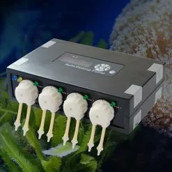 Remise 👏 Jebao DP-4 7.5W Pompe de dosage automatique de péristaltisme 4 canaux de pour réservoir de récif de corail Distributeur de liquide d'alimentationpris 🔥