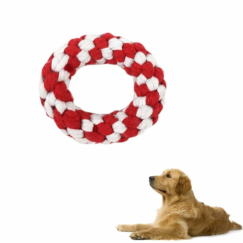 Remise 🧨 Wewoo Jouet pour Formation de corde tressée en coton mordant le interactif de nettoyage des dentstaille 10,5 x 3,0 mlivraison de couleurs aléatoires 🌟 3 Remise 🧨 Wewoo Jouet pour Formation de corde tressée en coton mordant le interactif de nettoyage des dentstaille 10,5 x 3,0 mlivraison de couleurs aléatoires 🌟