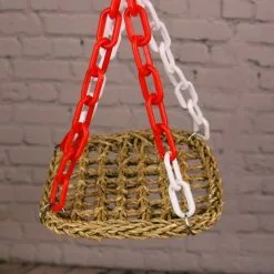 Les meilleures critiques de 😉 Wewoo Jouet pour Pont de suspension manuel d'hamac de tresse d'oscillation de de perroquet d'oiseauspécification 30x30cm 🔔 -Bon plan Animalerie 3615613564640 3