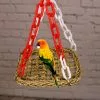 Les meilleures critiques de ⭐ Wewoo Jouet pour Pont de suspension manuel d'hamac d'oscillation de tresse de de perroquet manuelspécifications 18x18cm 👏 -Bon plan Animalerie 3615613564657 1