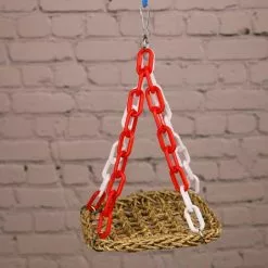 Les meilleures critiques de ⭐ Wewoo Jouet pour Pont de suspension manuel d'hamac d'oscillation de tresse de de perroquet manuelspécifications 18x18cm 👏 -Bon plan Animalerie 3615613564657 4