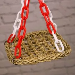 Les meilleures critiques de ⭐ Wewoo Jouet pour Pont de suspension manuel d'hamac d'oscillation de tresse de de perroquet manuelspécifications 18x18cm 👏 -Bon plan Animalerie 3615613564657 5