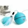 Le moins cher 🌟 Wewoo Jouet pour drôle de chat de boule d'instantané LED rechargeable par USB bleu 👍 -Bon plan Animalerie 3615613568624 1