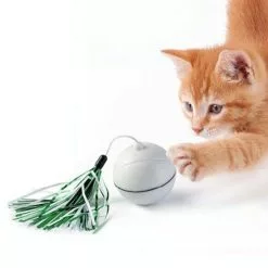 Bon marché 🎁 Wewoo Jouet pour drôle de chat de boule d'instantané de LED rechargeable par USB blanc 🔥