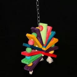 Sortie ❤️ Wewoo Jouet pour de morsure de bloc en bois couleur créative 🎉 -Bon plan Animalerie 3615613568761 3