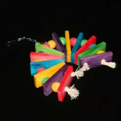 Sortie ❤️ Wewoo Jouet pour de morsure de bloc en bois couleur créative 🎉 -Bon plan Animalerie 3615613568761 5