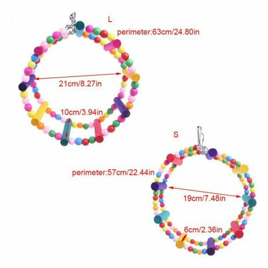 Promo ✨ Wewoo Jouet pour Anneau de roue oscillant perroquet arceau de balançoire jouettaille diamètre 15cm 🌟 7 Promo ✨ Wewoo Jouet pour Anneau de roue oscillant perroquet arceau de balançoire jouettaille diamètre 15cm 🌟 – Image 5