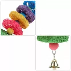 Vente flash ✔️ Wewoo Jouet pour à cordes en forme de molaire morsure de luffa écureuil animal de compagnie couleur ✔️ -Bon plan Animalerie 3615613569188 3