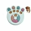 De gros 🛒 Wewoo Jouet pour chien nourriture Platine alimentaire Eating Puzzle Anti-Smashing Bowl SuppliesStyle Style Empreinte Bleu 👍 -Bon plan Animalerie 3615613571037 1