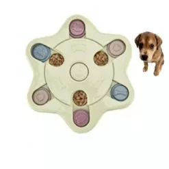 Acheter 🎉 Wewoo Jouet pour Plateau alimentaire chienjouet de nourriture chiencasse-tête bol de chien anti-fracassantstyle style hexagone vert 🛒