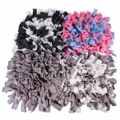Meilleure vente 🎉 Wewoo Jouet pour Puzzle mordant Chien Chat en train de butiner des jouets animaux Sniffing Mat Slow Food Couverture de formation de Gris clair ⌛ -Bon plan Animalerie 3615613572072 4