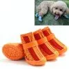 Top 10 🎉 Wewoo 4 pièces / ensemble chaussures de chien respirantes antidérapantes et résistantes à l'usure fournitures pour animaux de compagnie, taille: 4.3x4.8 cm 💯 1 Top 10 🎉 Wewoo 4 pièces / ensemble chaussures de chien respirantes antidérapantes et résistantes à l'usure fournitures pour animaux de compagnie, taille: 4.3x4.8 cm 💯 -Bon plan Animalerie 3615615219845 1