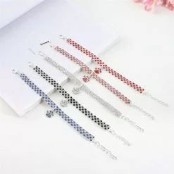 Meilleure vente 🧨 Wewoo 2 PCS Pet Collier Diamant Élastique Chat Et Chien Collier Bijoux, Taille: M (Noir Blanc) 👍 11 Meilleure vente 🧨 Wewoo 2 PCS Pet Collier Diamant Élastique Chat Et Chien Collier Bijoux, Taille: M (Noir Blanc) 👍 -Bon plan Animalerie 3615615257908 3